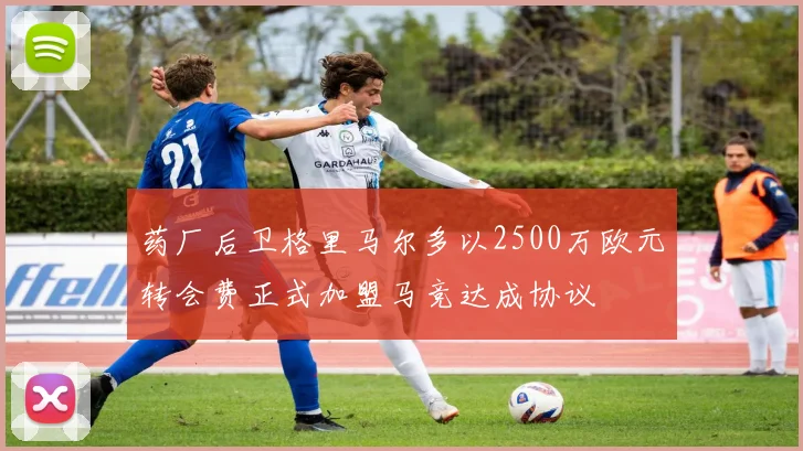 药厂后卫格里马尔多以2500万欧元转会费正式加盟马竞达成协议